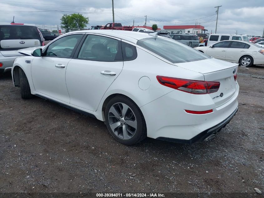 2019 Kia Optima S VIN: 5XXGT4L3XKG328790 Lot: 39394011