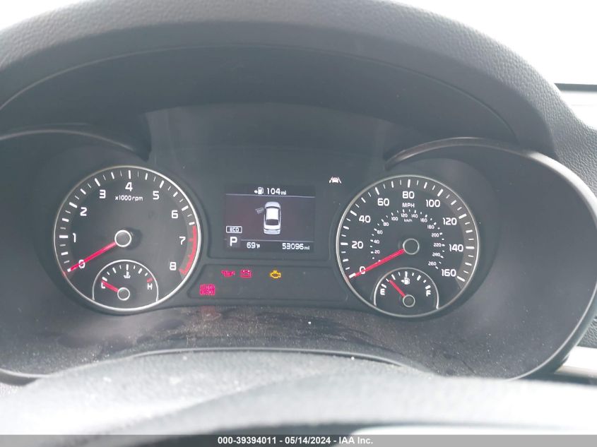 2019 Kia Optima S VIN: 5XXGT4L3XKG328790 Lot: 39394011