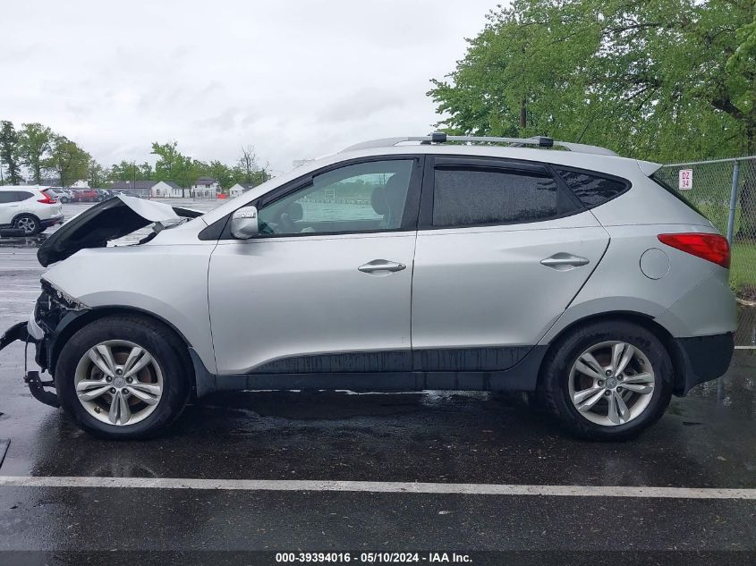 2013 Hyundai Tucson Gls VIN: KM8JUCAC4DU618340 Lot: 39394016