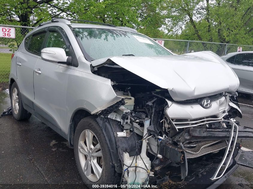 2013 Hyundai Tucson Gls VIN: KM8JUCAC4DU618340 Lot: 39394016