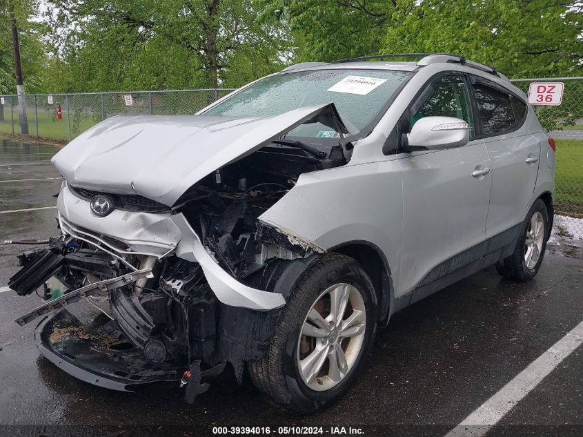 2013 Hyundai Tucson Gls VIN: KM8JUCAC4DU618340 Lot: 39394016