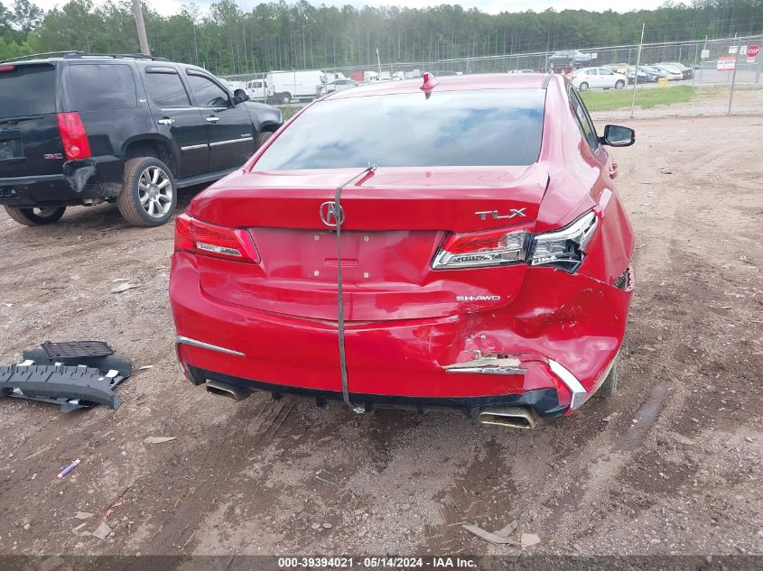 2018 Acura Tlx 3.5L (A9) VIN: 19UUB3F35JA001415 Lot: 39394021