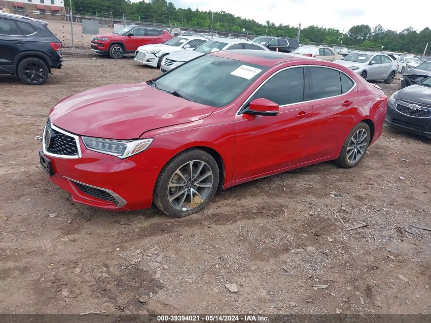 2018 Acura Tlx 3.5L (A9) VIN: 19UUB3F35JA001415 Lot: 39394021