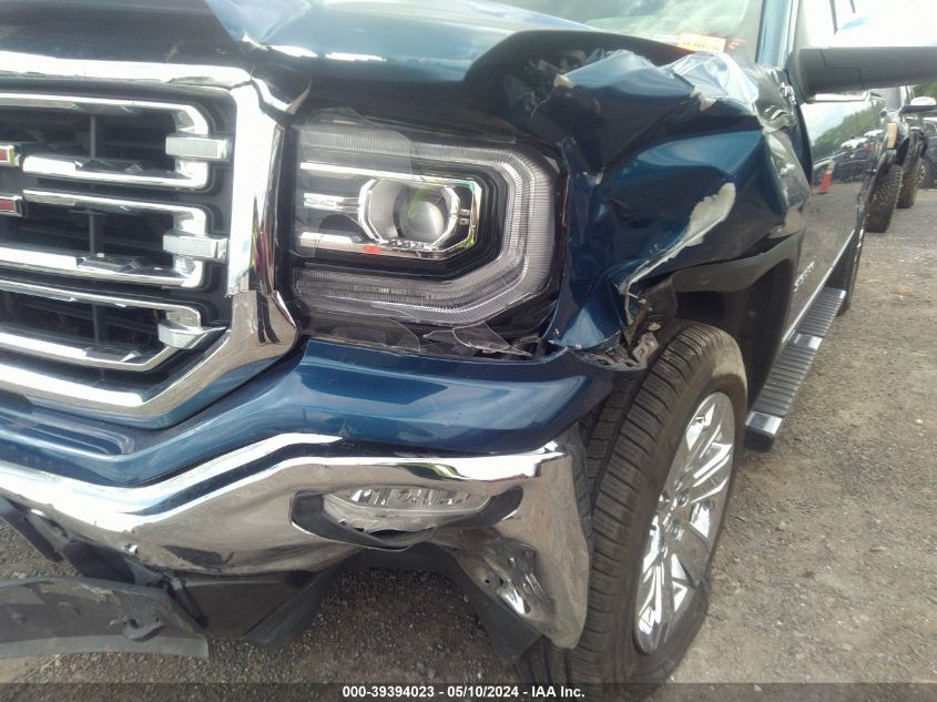 2018 GMC Sierra 1500 Slt VIN: 3GTU2NEC2JG504493 Lot: 39394023