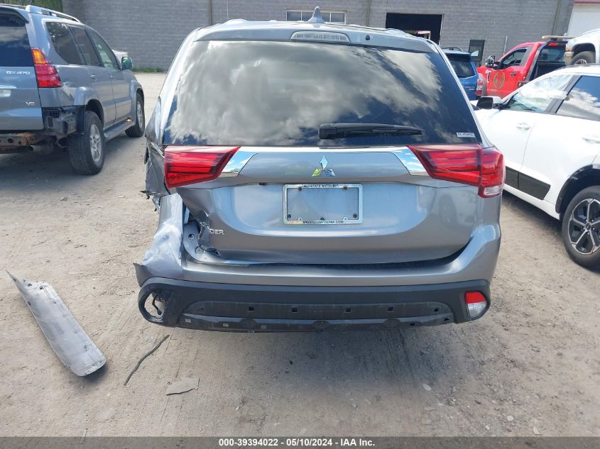 2020 Mitsubishi Outlander Es 2.4 S-Awc VIN: JA4AZ3A31LZ045236 Lot: 39394022