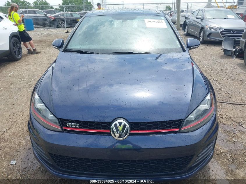 2015 VOLKSWAGEN GOLF GTI 2.0T SE 2-DOOR - 3VWTT7AU9FM027697