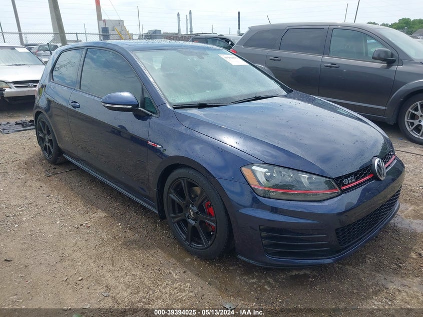 2015 VOLKSWAGEN GOLF GTI 2.0T SE 2-DOOR - 3VWTT7AU9FM027697