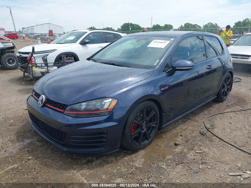 2015 VOLKSWAGEN GOLF GTI 2.0T SE 2-DOOR - 3VWTT7AU9FM027697