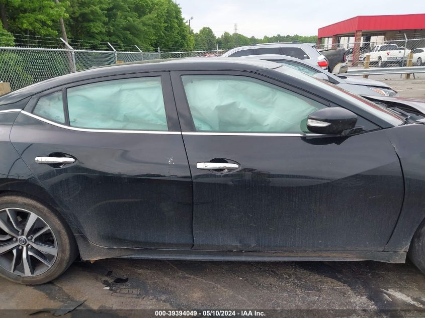 2020 Nissan Maxima Sv Xtronic Cvt VIN: 1N4AA6CVXLC365970 Lot: 39394049