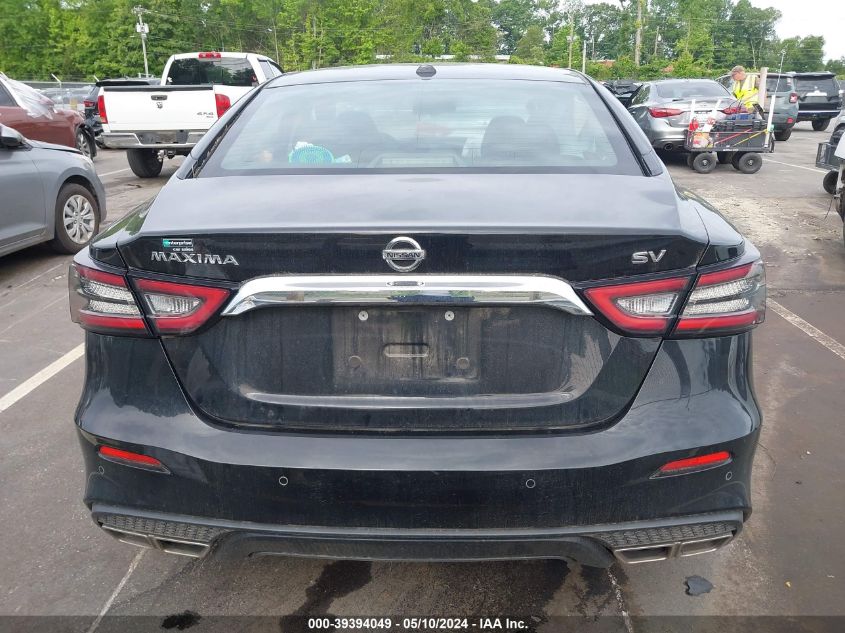 2020 Nissan Maxima Sv Xtronic Cvt VIN: 1N4AA6CVXLC365970 Lot: 39394049