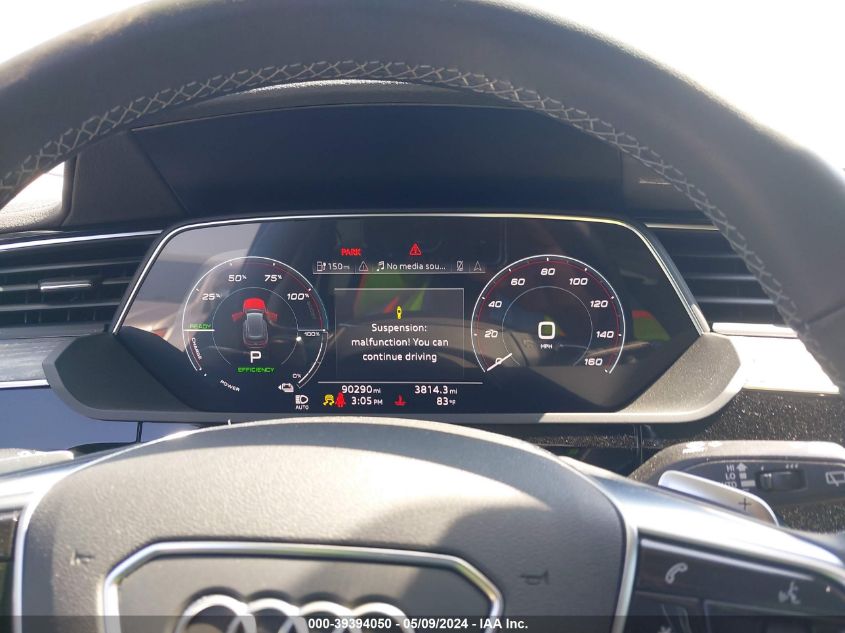 2022 Audi E-Tron Premium Quattro VIN: WA1AAAGE2NB020426 Lot: 39394050