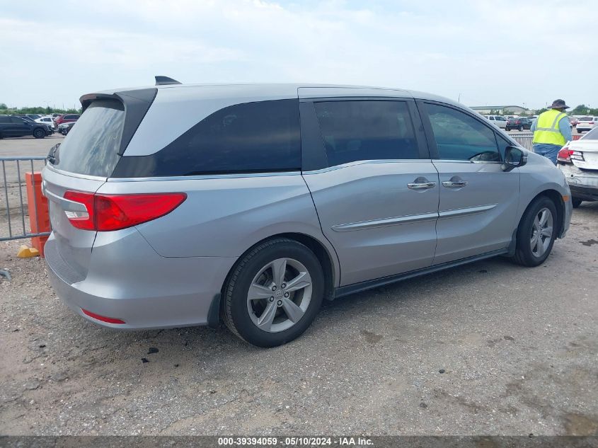 2018 Honda Odyssey Ex-L VIN: 5FNRL6H72JB086997 Lot: 39394059