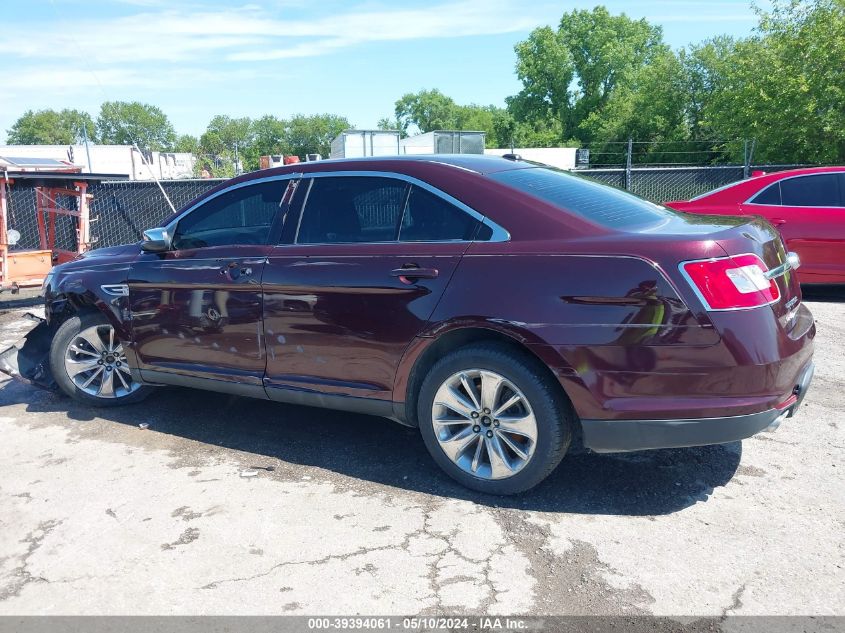 2011 Ford Taurus Limited VIN: 1FAHP2JW2BG116149 Lot: 39394061