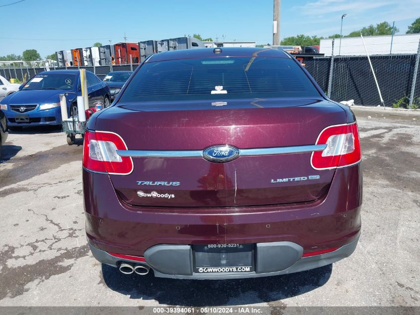 2011 Ford Taurus Limited VIN: 1FAHP2JW2BG116149 Lot: 39394061