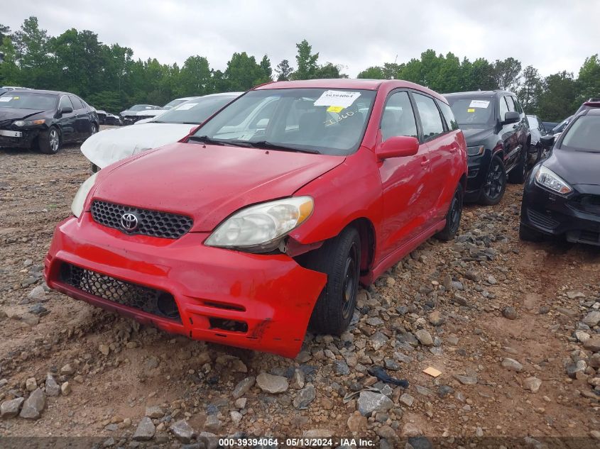 2004 Toyota Matrix Xr VIN: 2T1KR38EX4C303833 Lot: 39394064