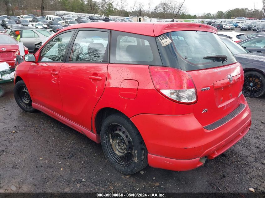 2004 Toyota Matrix Xr VIN: 2T1KR38EX4C303833 Lot: 39394064