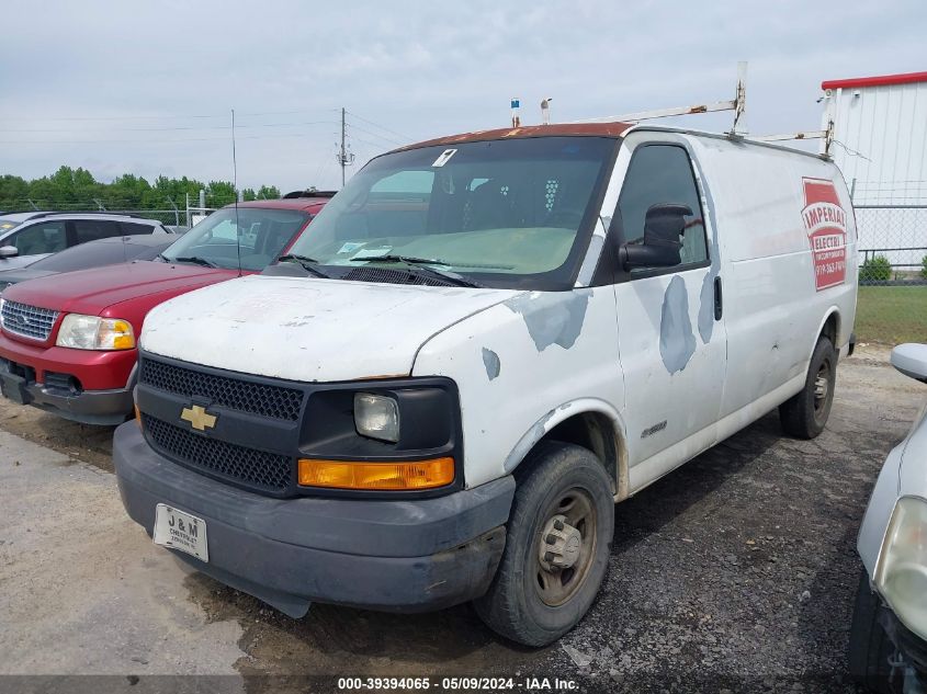 2006 Chevrolet Express Work Van VIN: 1GCGG25V961109358 Lot: 39394065