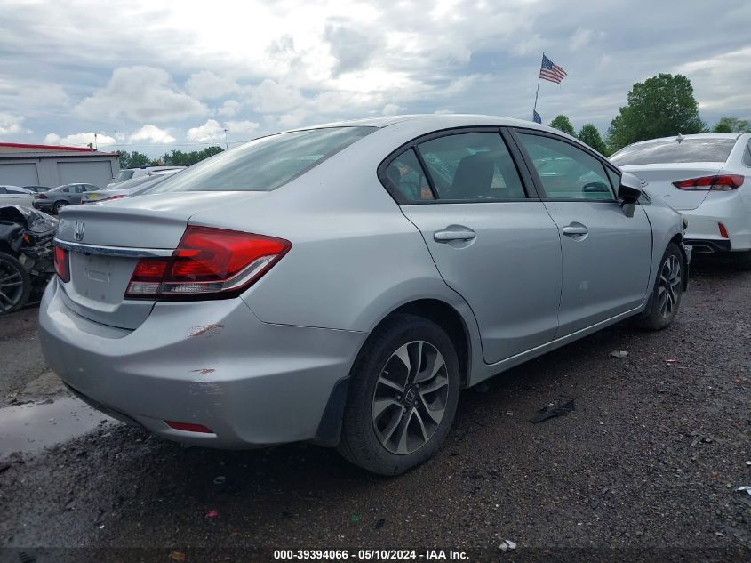 2013 Honda Civic Ex VIN: 2HGFB2F85DH556871 Lot: 39394066