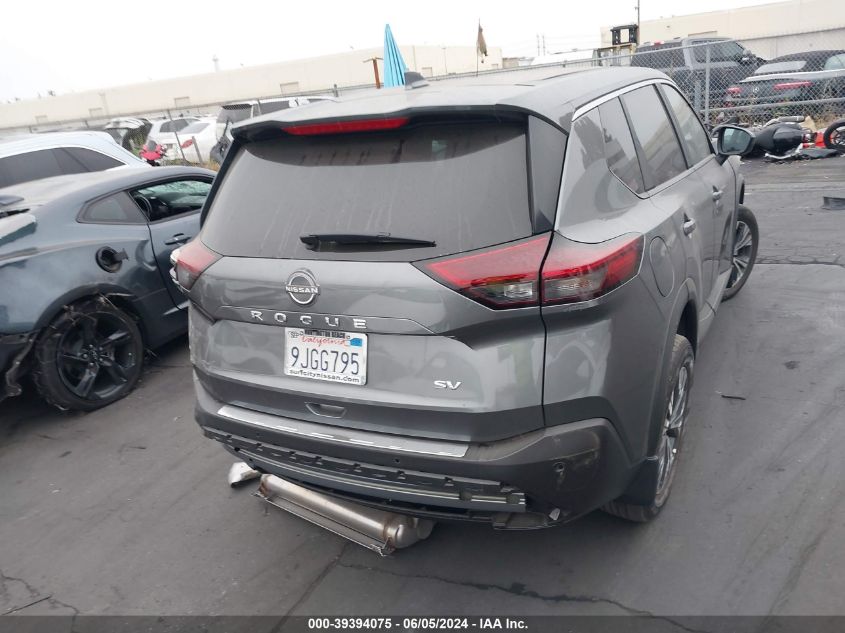 2023 Nissan Rogue Sv Fwd VIN: 5N1BT3BA9PC876237 Lot: 39394075