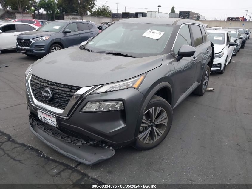 2023 Nissan Rogue Sv Fwd VIN: 5N1BT3BA9PC876237 Lot: 39394075