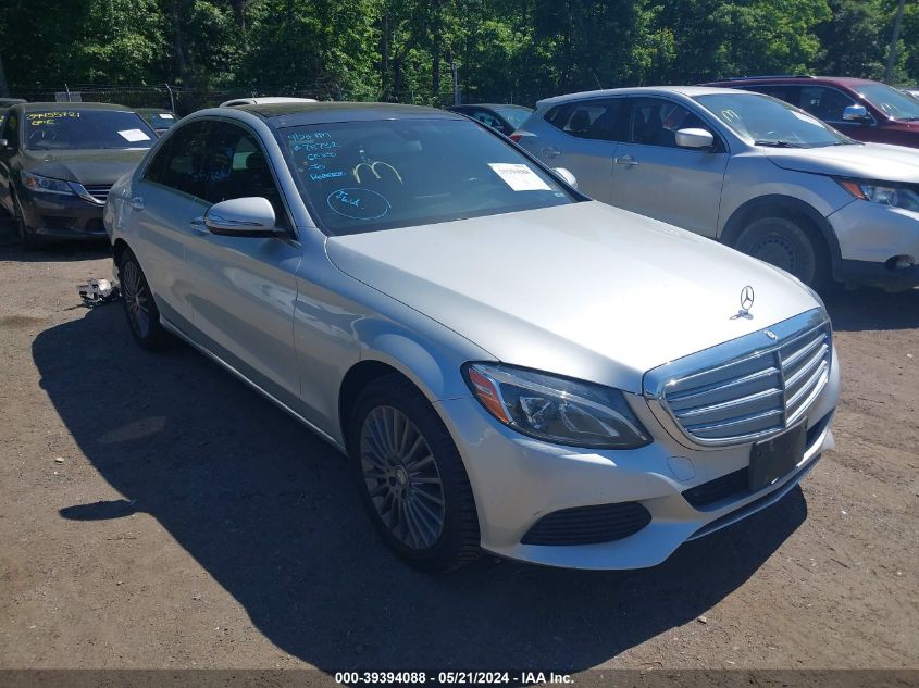 2015 Mercedes-Benz C 300 4Matic/Luxury 4Matic/Sport 4Matic VIN: 55SWF4KB7FU019247 Lot: 39394088