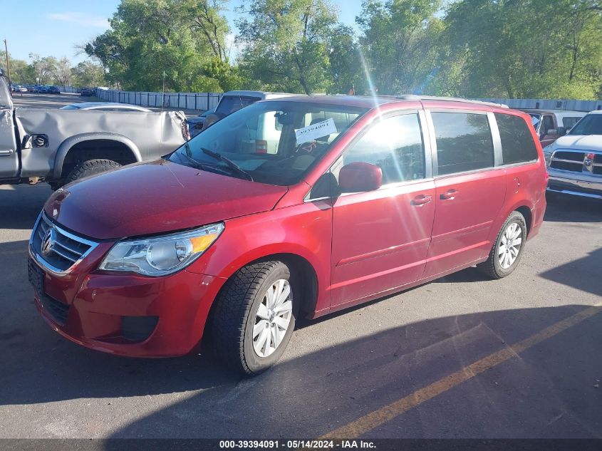 2012 Volkswagen Routan Sel VIN: 2C4RVACG3CR355956 Lot: 39394091