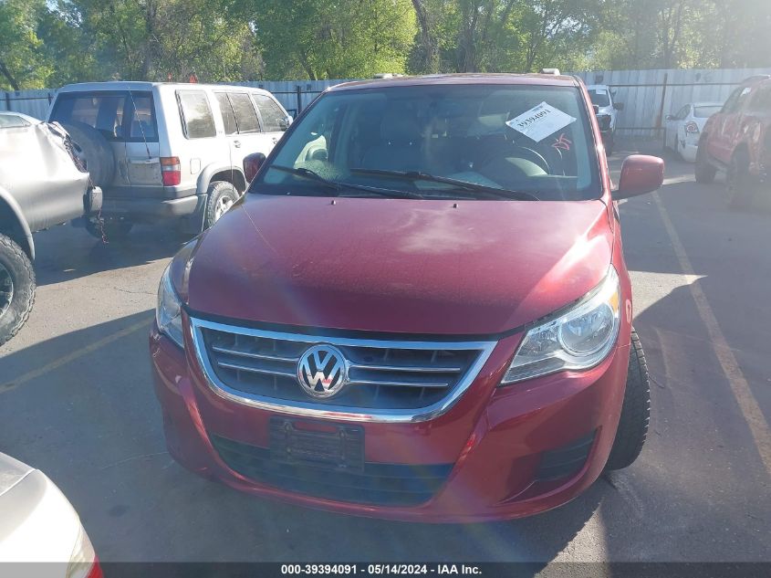 2012 Volkswagen Routan Sel VIN: 2C4RVACG3CR355956 Lot: 39394091