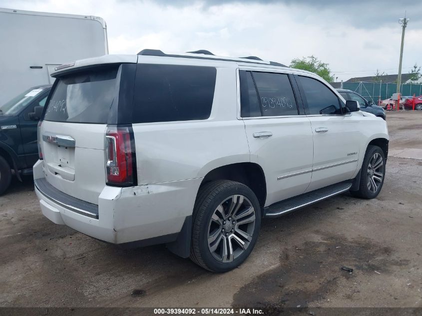 2017 GMC Yukon Denali VIN: 1GKS2CKJXHR393947 Lot: 39394092