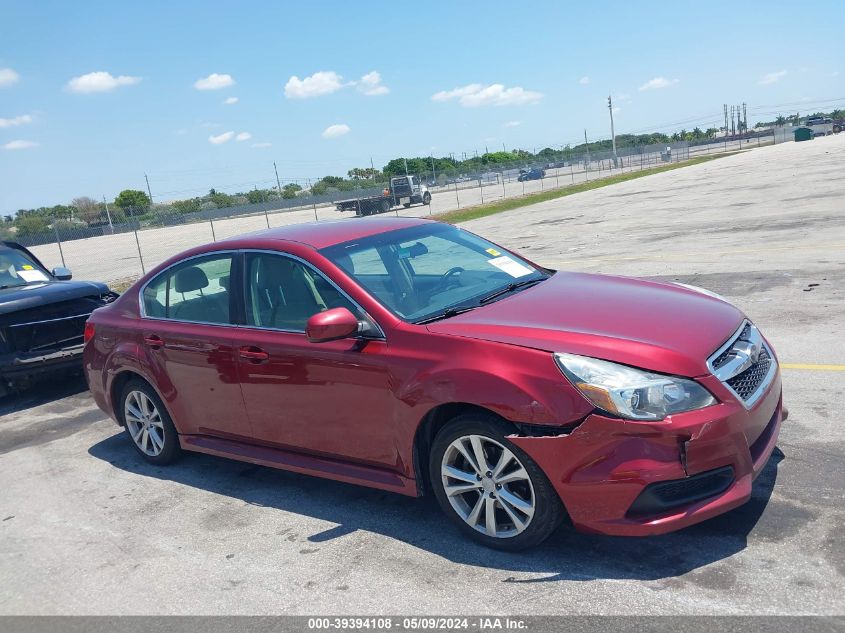 2013 Subaru Legacy 2.5I Premium VIN: 4S3BMBC60D3047638 Lot: 39394108