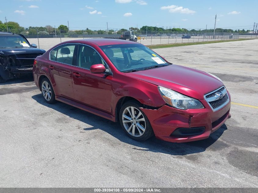 2013 Subaru Legacy 2.5I Premium VIN: 4S3BMBC60D3047638 Lot: 39394108