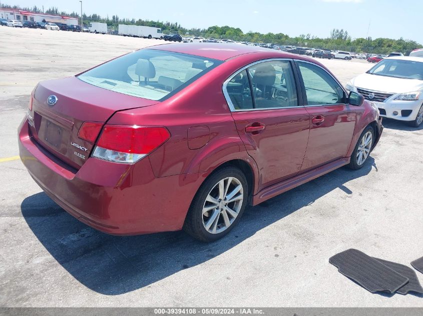 2013 Subaru Legacy 2.5I Premium VIN: 4S3BMBC60D3047638 Lot: 39394108