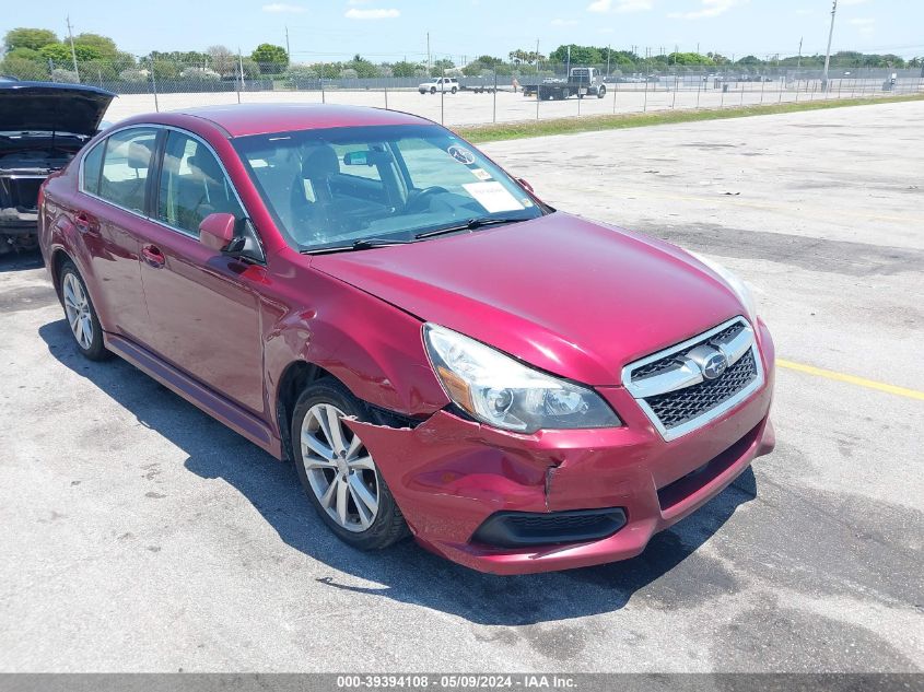 2013 Subaru Legacy 2.5I Premium VIN: 4S3BMBC60D3047638 Lot: 39394108