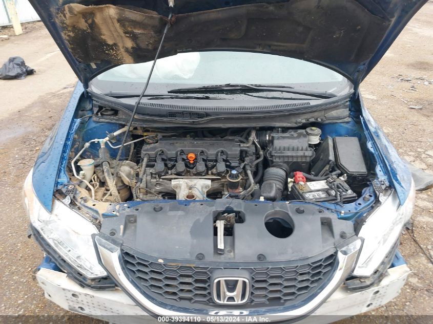 2013 Honda Civic Lx VIN: 19XFB2F53DE013518 Lot: 39394110