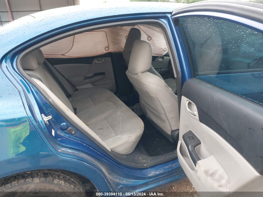 2013 Honda Civic Lx VIN: 19XFB2F53DE013518 Lot: 39394110