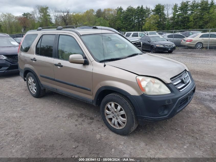 2005 Honda Cr-V Ex VIN: SHSRD78865U326675 Lot: 39394112