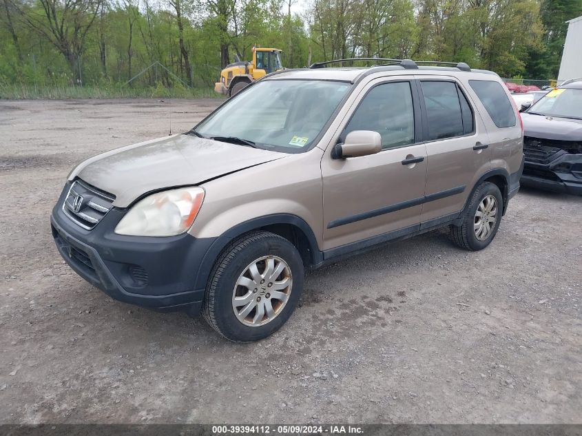 2005 Honda Cr-V Ex VIN: SHSRD78865U326675 Lot: 39394112