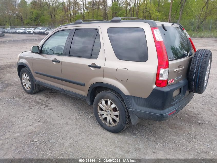 2005 Honda Cr-V Ex VIN: SHSRD78865U326675 Lot: 39394112