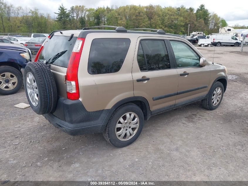 2005 Honda Cr-V Ex VIN: SHSRD78865U326675 Lot: 39394112