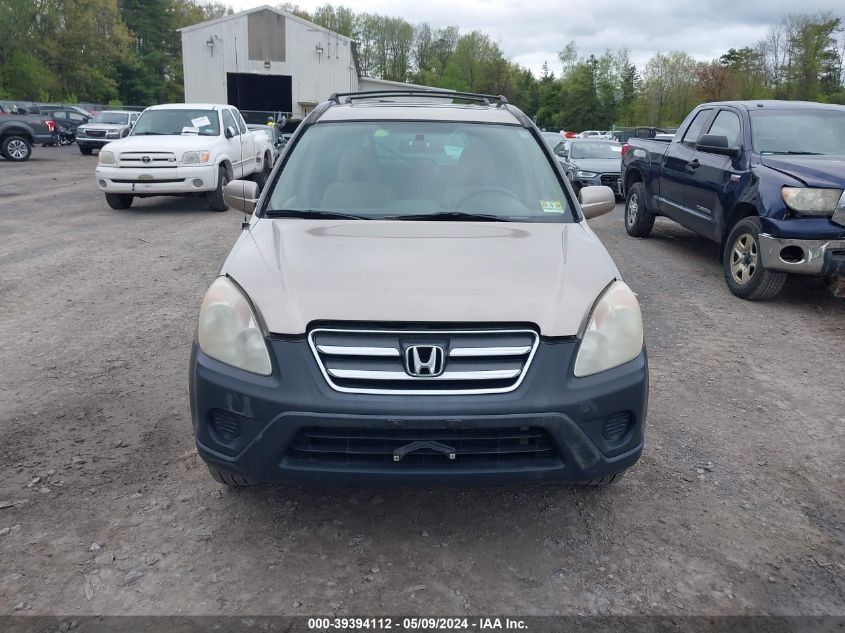 2005 Honda Cr-V Ex VIN: SHSRD78865U326675 Lot: 39394112