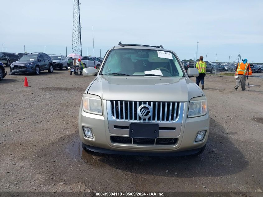 2010 Mercury Mariner Premier VIN: 4M2CN8H72AKJ21837 Lot: 39394119