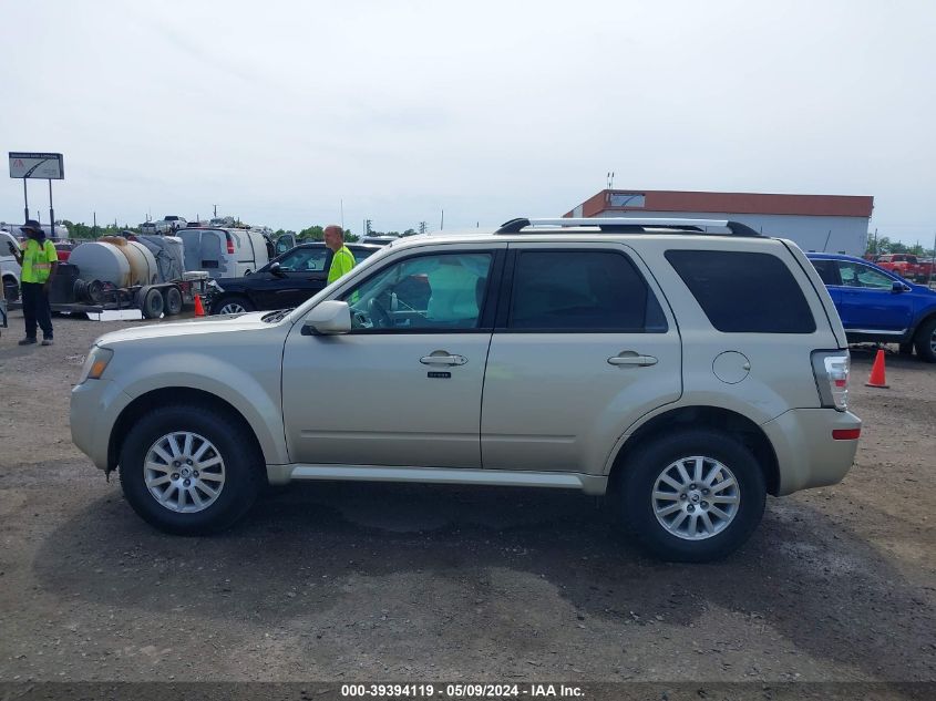 2010 Mercury Mariner Premier VIN: 4M2CN8H72AKJ21837 Lot: 39394119