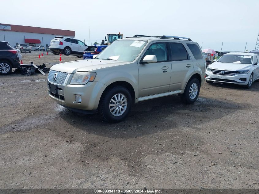 2010 Mercury Mariner Premier VIN: 4M2CN8H72AKJ21837 Lot: 39394119