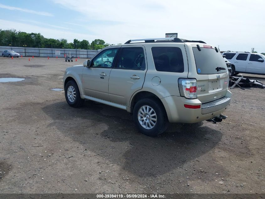 2010 Mercury Mariner Premier VIN: 4M2CN8H72AKJ21837 Lot: 39394119