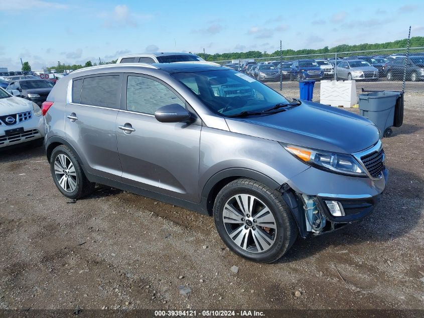 2016 Kia Sportage Ex VIN: KNDPC3AC5G7862955 Lot: 39394121