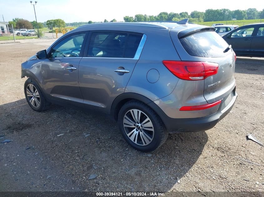 2016 Kia Sportage Ex VIN: KNDPC3AC5G7862955 Lot: 39394121