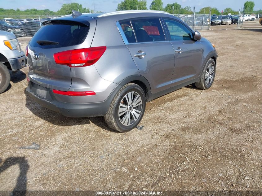 2016 Kia Sportage Ex VIN: KNDPC3AC5G7862955 Lot: 39394121