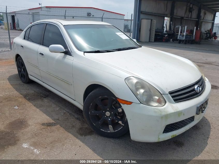 2005 Infiniti G35 VIN: JNKCV51E65M202152 Lot: 39394128