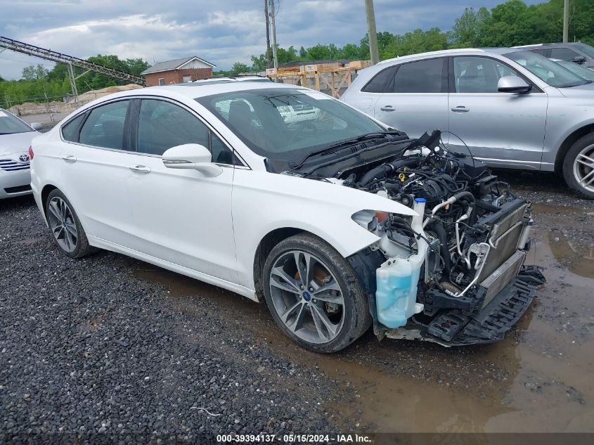 2020 Ford Fusion Titanium VIN: 3FA6P0D91LR127994 Lot: 39394137