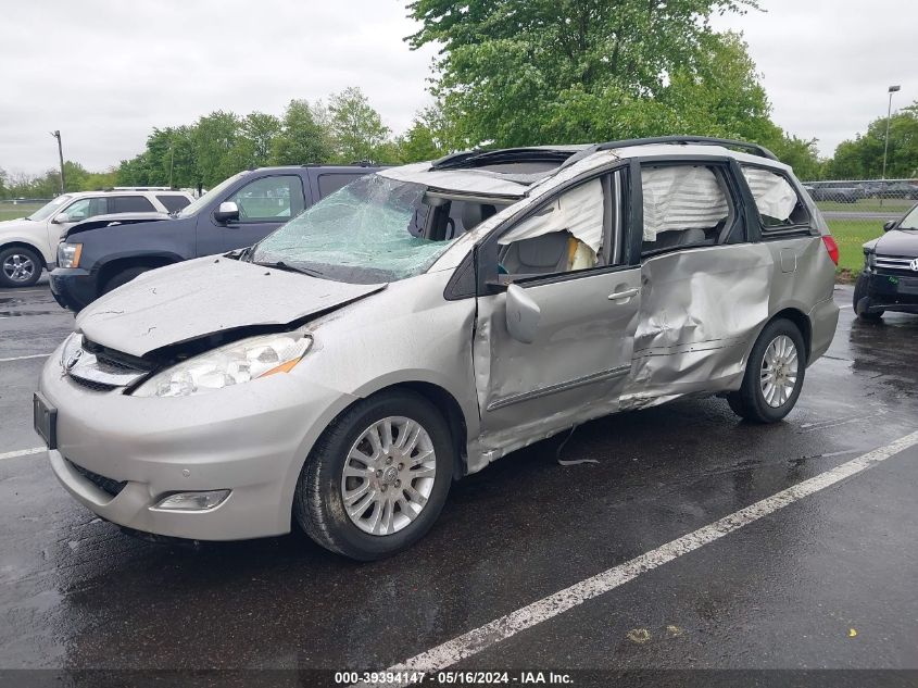 2010 Toyota Sienna Limited VIN: 5TDYK4CC8AS317873 Lot: 39394147