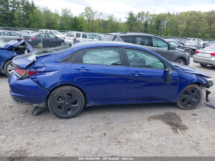2022 Hyundai Elantra Sel VIN: 5NPLM4AG2NH074969 Lot: 39394149